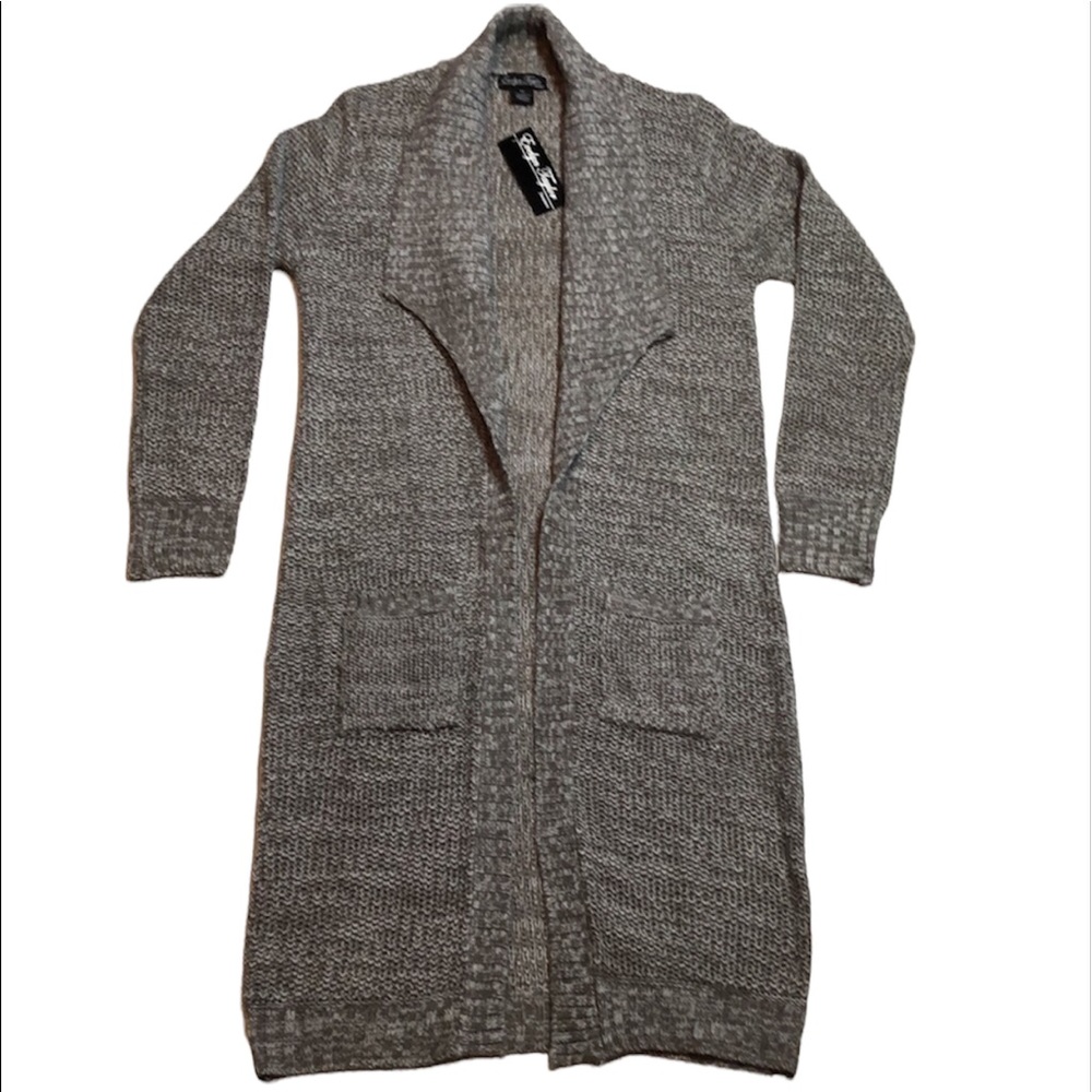 Evelyn Taylor Knit Duster Sweater Size M